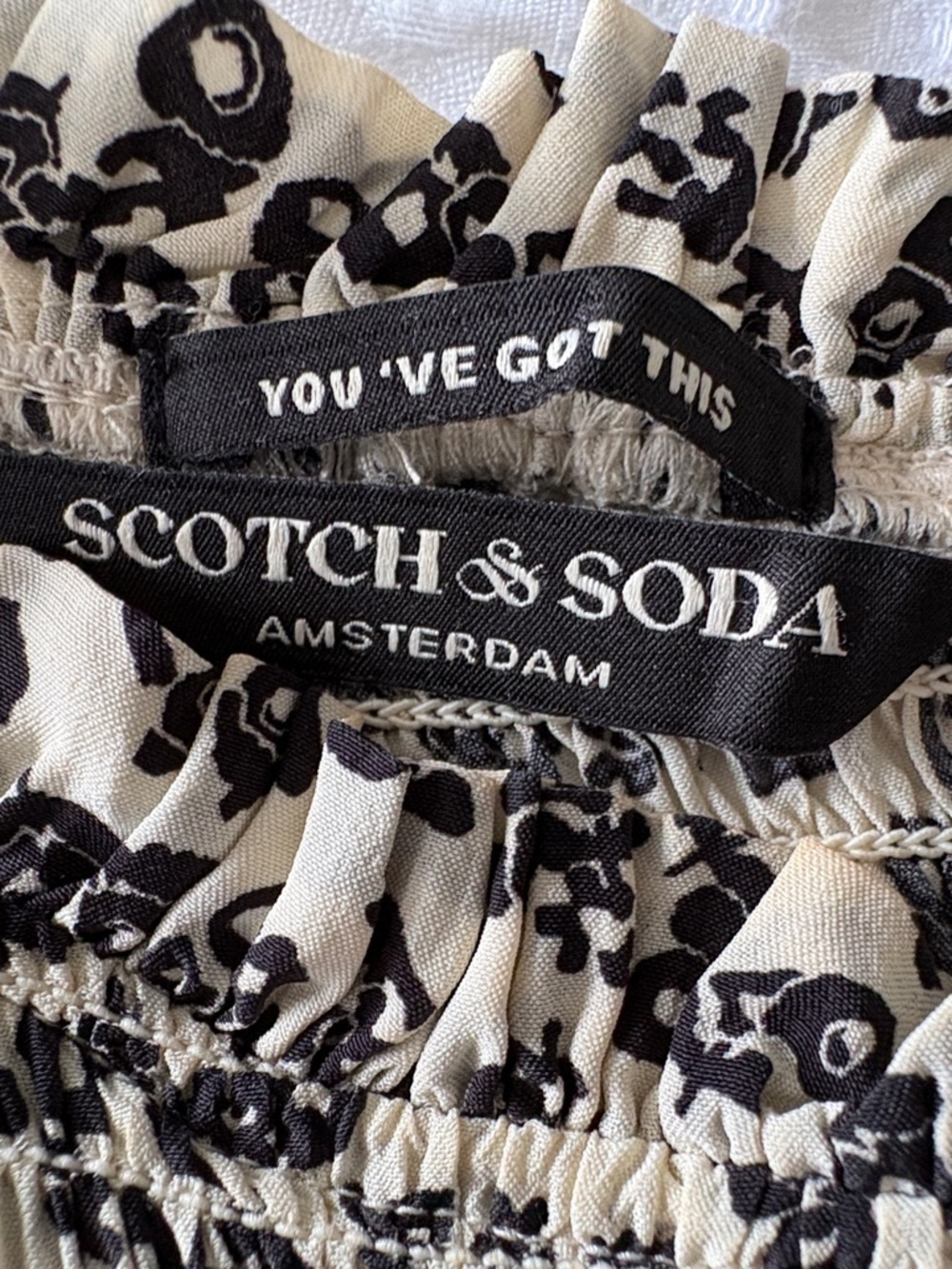 🖤 Scotch & Soda Short Flowy Dress - Picture 8 of 15